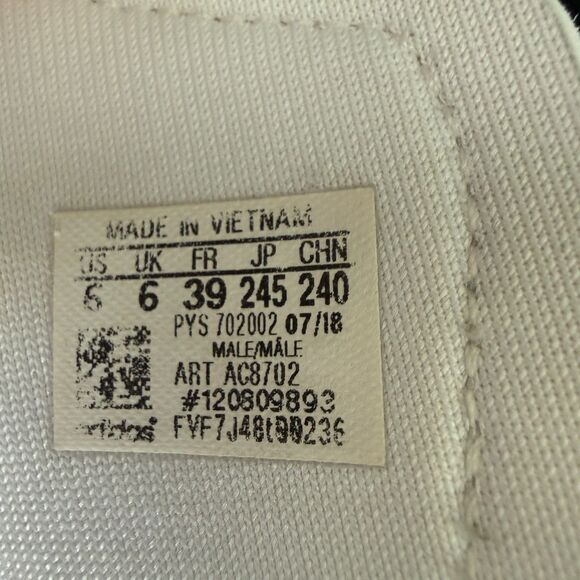 Size 6 - Adidas 5G Superstar Slides/Sandals RARE White/Black Men AC8702 - Picture 8 of 14